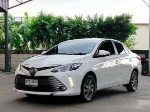 Toyota, Vios 2019 TOYOTA.  VIOS 1.5 MID (MNC)   ปี2019 สีขาว  เกียรออโต้   ราคา 319,000 Mellocar