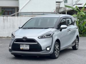 Toyota, Sienta 2017 TOYOTA NEW SIENTA 1.5 V TOP ปี 2017   สีเทา  เกียรออโต้ Mellocar