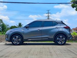 Nissan, Kicks 2021 NISSAN Kicks Wagon 4dr V  FWD 1.2i Y21  สีเทา   ออโต้ Mellocar
