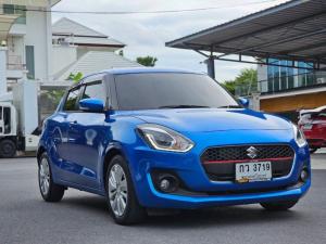 Suzuki, Swift 2019 NEW SUZUKI SWIFT 1.2Hatch 4dr GLX    CVT FWD 1.2i ปี 19 สีน้ำเงิน  ออโต้ Mellocar
