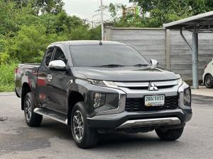 Mitsubishi, Triton 2018 MITSUBISHI TRITON PLUS Pickup 2dr Ext. Cab GLS Plus . Y18. สีเทาดำ เกียร์ธรรมดา Mellocar