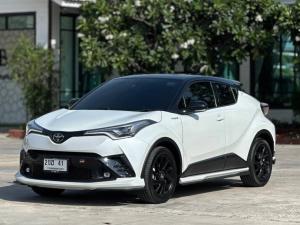 Toyota, C-HR 2022 Toyota CH-R HEV GR Sport สีขาวมุก ปี 2022 Mellocar