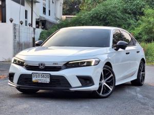 Honda, Civic 2022 HONDA CIVIC FE Sedan 4dr e:HEV RS E-CVT FWD 2.0 Y22. สีขาว  เกียร์ออโต้ Mellocar