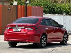 Toyota, Corolla Altis 2021 Toyota ALTIS 1.8HV PREMIUM SAFETY   เกียร์ A/T ปี2021 สีแดง Mellocar