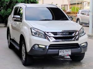 Isuzu, MU-X 2015 MUX Wagon Wagon 4dr 7st Auto 5sp RWD 2.5DCT   Y2015. สีขาว  ออโต้ Mellocar