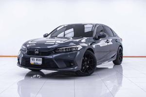 Honda, Civic 2022 HONDA CIVIC FE 1.5 EL+ ปี 2022 ตัวรถสีเทา สวย สภาพดีมาก Mellocar