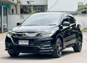 Honda, HR-V 2019 HONDA HRV 1.8 RS TOP (MNC) ปี 19 สีดำ. ออโต้ Mellocar