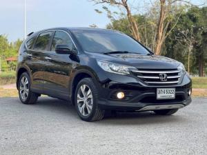 Honda, CR-V 2013 Honda CRV 2.4 EL Navi  4WD (I-VTEC)ปี 2013จด2014 สีดำรถบ้าน ประวัติเข้าศูนย์ Mellocar