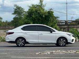 Honda, CITY TURBO 2021 #honda  HONDA CITY 1.0 RS TOP TURBO SEDAN  ปี 2021       สีขาว    ออโต้ Mellocar