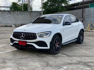 Mercedes-Benz, GLC-Class 2020 Benz GLC 43 4MATIC Coupe AMG ปี 2020  สีขาว ไมล์ 56,xxx km Mellocar