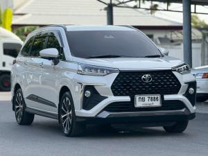Toyota, Veloz 2022 Toyota Veloz 1.5 Premium  ปี2022 จดทะเบียน 2023  สีขาว รถมือเดียว สีขาวมุก Mellocar