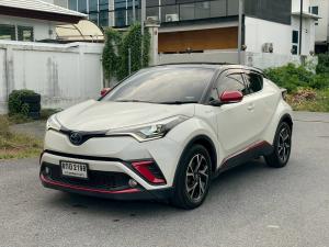 Toyota, C-HR 2019 Toyota C-HR Hybrid  Y19 Wagon 4dr 1.8  top  1.8 (Hybrid) สีขาว ออโต้ Mellocar