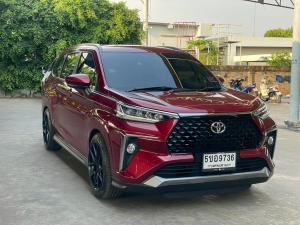 Toyota, Veloz 2024 Toyota Veloz 1.5 Smart   ปี2024  สีแดง     รถมือเดียว  7 ที่นั่ง  วิ่ง9,000 km Mellocar